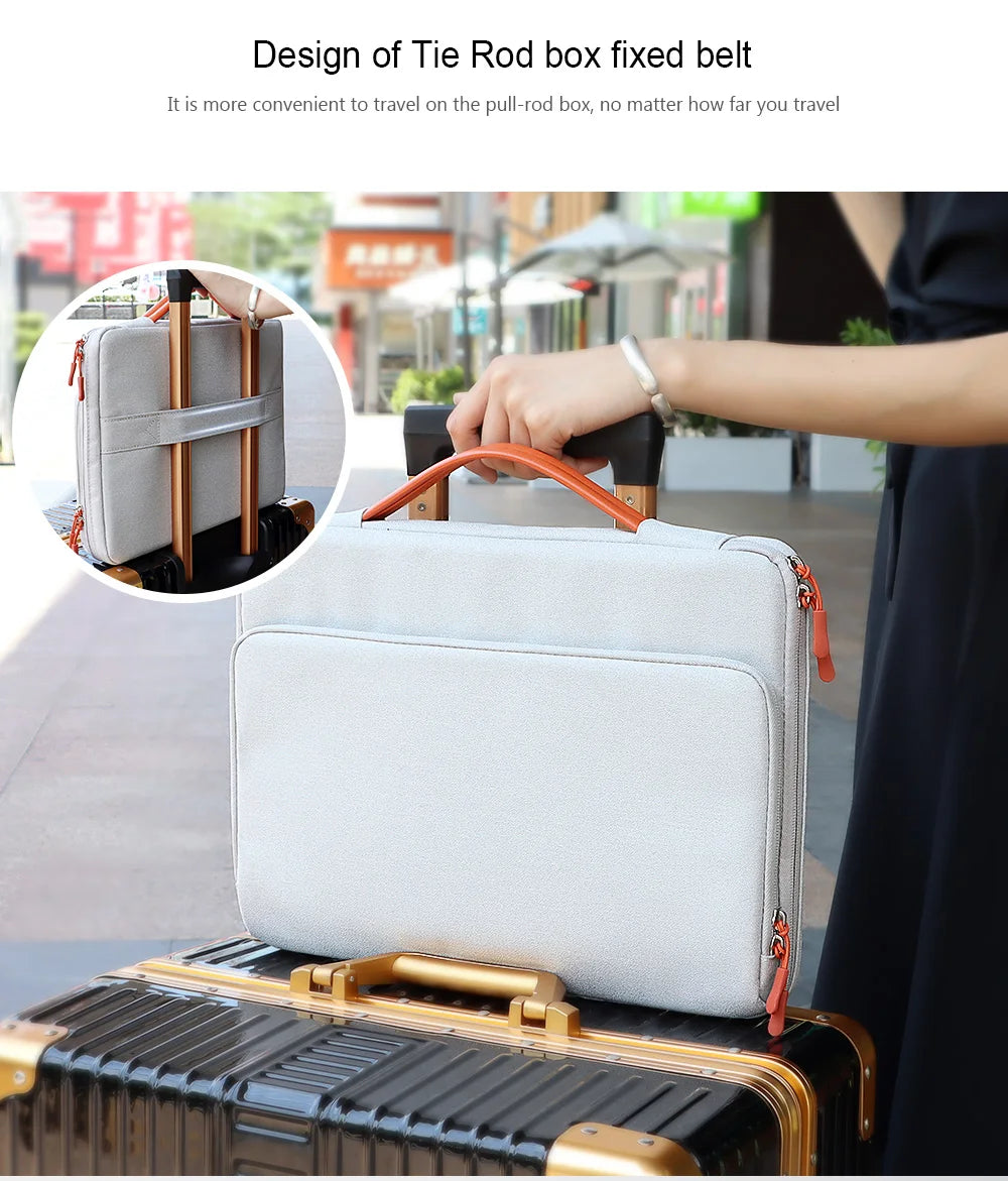 Universal Laptop Bag Sleeve 12"-16" — MacBook Air M4 Pro M5, Dell, HP, Lenovo, Xiaomi