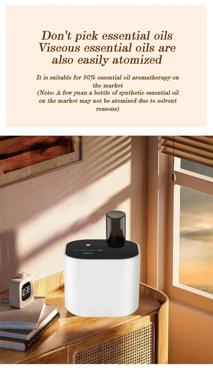 Waterless Portable Aroma Diffuser | 3 Mist Modes | Essential Oils | Aromatherapy | Home Office Bedroom