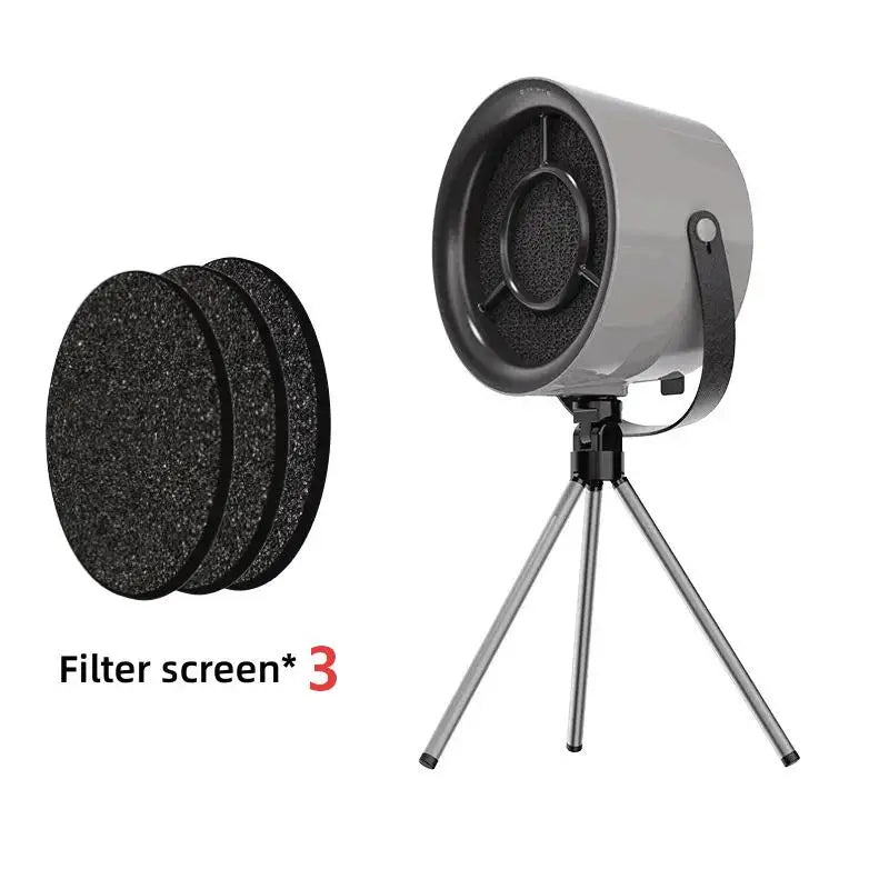 Portable Mini Kitchen Exhaust Fan – USB Desktop Range Hood for BBQ & Cooking