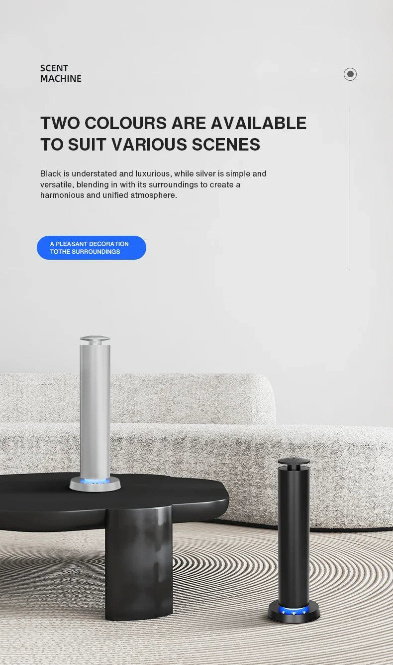 NAMSTE Smart Aroma Diffuser – Bluetooth & Remote Control Essential Oil Scent Machine