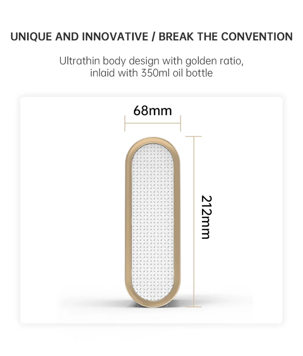 Smart Waterless Scent Diffuser – Air Freshener for Home & Hotel, Room Fragrance Machine