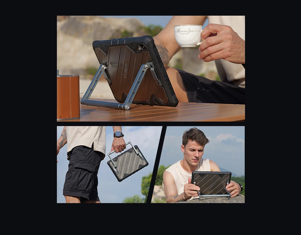 Cubot Tab KingKong 2 Rugged Tablet – Android 14, Helio G99, 20400mAh, 16GB RAM, 256GB, IP68, 10.95"