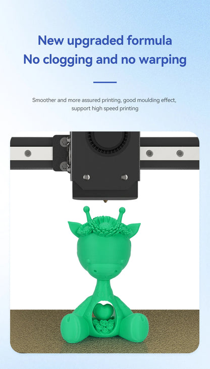 KINGROON 3D Printer Filament – 10 Rolls 1.75mm PLA / PETG, 1KG Each, Mix Colors, Eco-Friendly