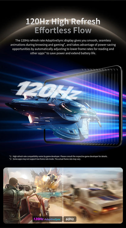 Teclast T65 Tablet – 13.4" 2K 120Hz, Unisoc T7280, 26GB RAM, 8000mAh, 4G LTE, Android 16