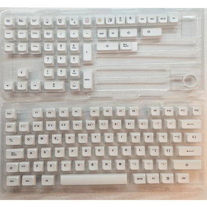 XDA PBT Keycaps 120 Keys – Korean/Russian/French/German, DIY Mechanical Keyboard