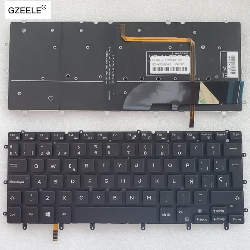 US Replacement Keyboard for Dell Inspiron XPS 13-7000 / 7347 / 7348 / 7352 / 7359 / XPS13 9343 9350 9360