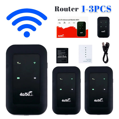 WiFi Repeater & 4G Router | 150Mbps | 3G/4G SIM Card Slot | Network Amplifier & Expander
