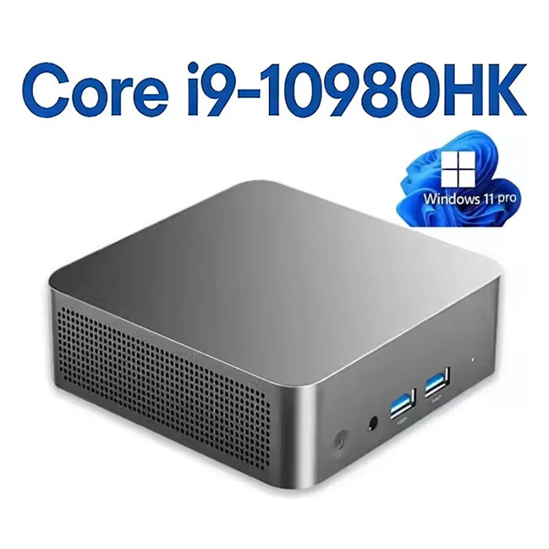 Mini PC Windows 11 Pro — Intel Core i9 10980HK, 32GB RAM, 1TB/2TB SSD, 4K, WiFi6