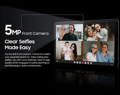Blackview Tab 60 Pro Tablet – 10.1" HD+ IPS, Android 14, 8GB RAM, 128GB, 7700mAh, Widevine L1