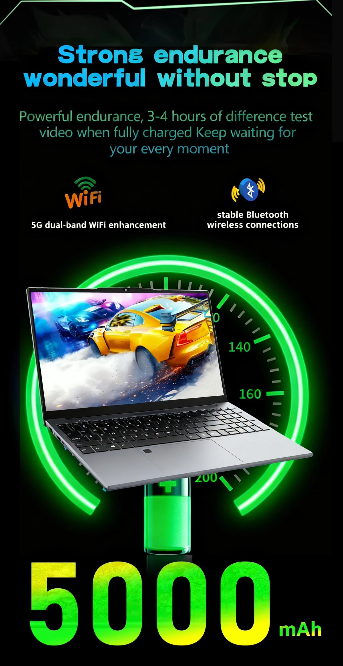 15.6" Laptop Intel Core i9-10980HK – 16GB RAM 1TB SSD Fingerprint Backlit Keyboard Windows 11