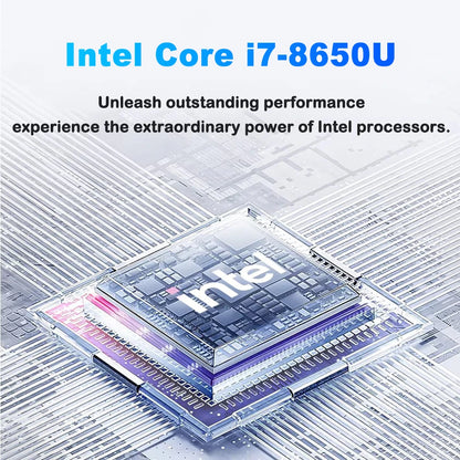 14.1" Laptop | Intel Core i7-8650U or Atom A3950 | 12GB RAM | Up to 2TB SSD | Win 11 | FHD 1920×1080