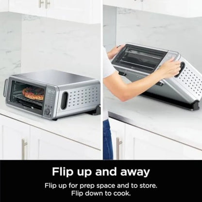 10-in-1 Digital Air Fry Oven – Extra Large Capacity, Flip-Up Design, Stainless Steel, Precise Temperature Control
