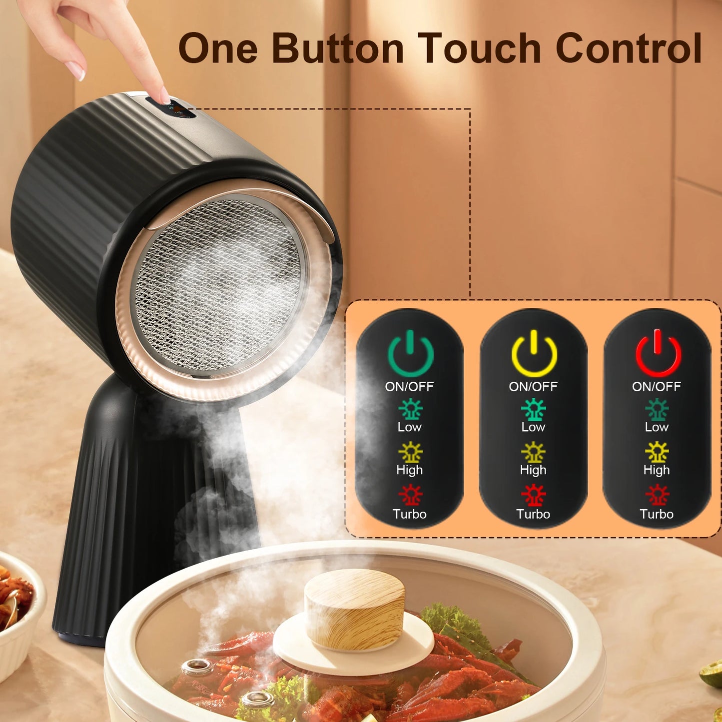 TopStrong Mini Recirculation Hood | 180m³/h | Charcoal Filter | 40dB | EU