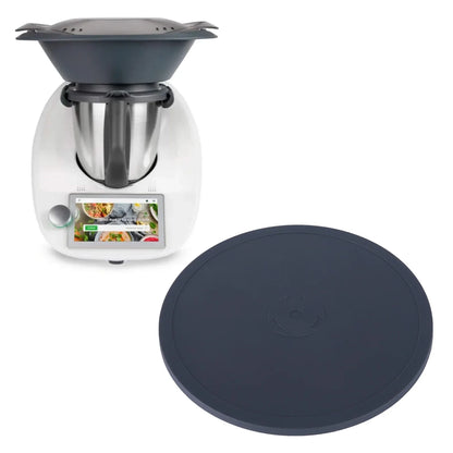 Silicone fermentation lid for Vitamix and Thermomix blenders, food-grade sealing cover for home kitchen appliance use.