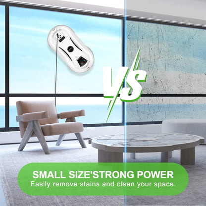 PuRuiKai AI Window Cleaning Robot – Smart Automatic, Streak-Free, Self-Cleaning, Ultra Quiet