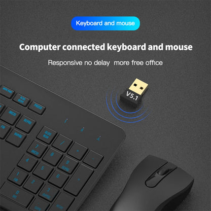 USB Bluetooth 5.4 Dongle Adapter – Wireless Audio, Mouse & Keyboard Receiver