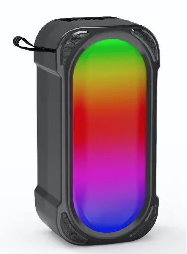 Bluetooth Wireless Portable Speaker – Powerful Subwoofer, Bass, LED Lights & Car Audio