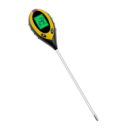 Wireless Smart Soil Tester – LCD Temperature & Humidity Monitor for Garden
