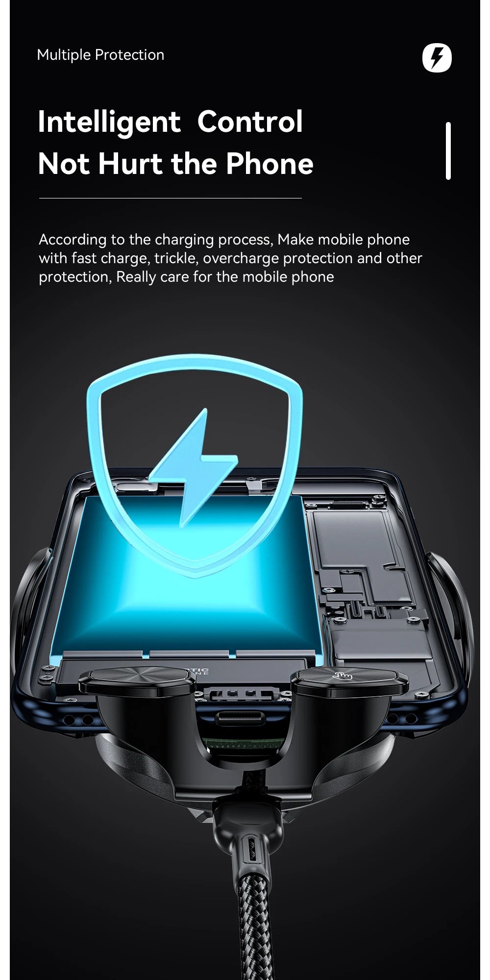 Essager 15W Wireless Car Charger Air Vent Mount – Fast Charging for iPhone, Xiaomi & Huawei