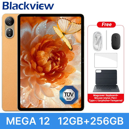 Blackview MEGA 12 Tablet 5G – 12.2" 2.4K 120Hz, Dimensity 7200, IP69K, 10000mAh