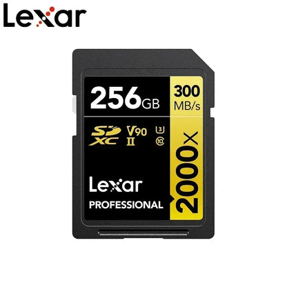 Lexar SD Card UHS-II | V60 / V90 | 4K 8K | 32GB–512GB | SDHC SDXC for Camera