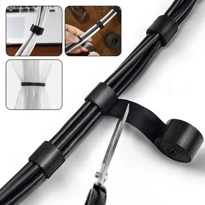 Reusable Nylon Cable Ties – Wire & Cord Management Straps (1M / 3M / 5M)