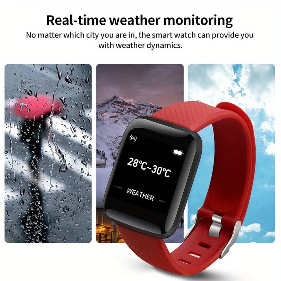 D13 Fitness Smart Watch - Heart Rate & Sleep Monitor, Activity Tracker