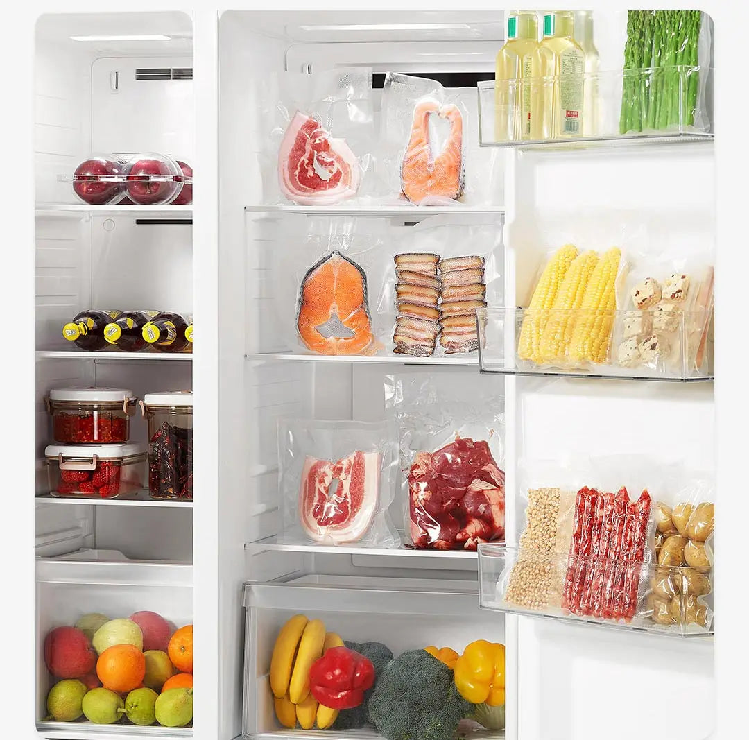MIJIA Vacuum Sealer Machine | 70kPa Suction | Dry & Moist Modes | 10 Vacuum Bags | External Vacuum | CN Version