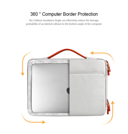 Universal Laptop Bag Sleeve 12"-16" — MacBook Air M4 Pro M5, Dell, HP, Lenovo, Xiaomi