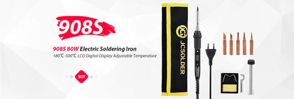 2-in-1 750W Soldering & Rework Station – LCD Digital Display