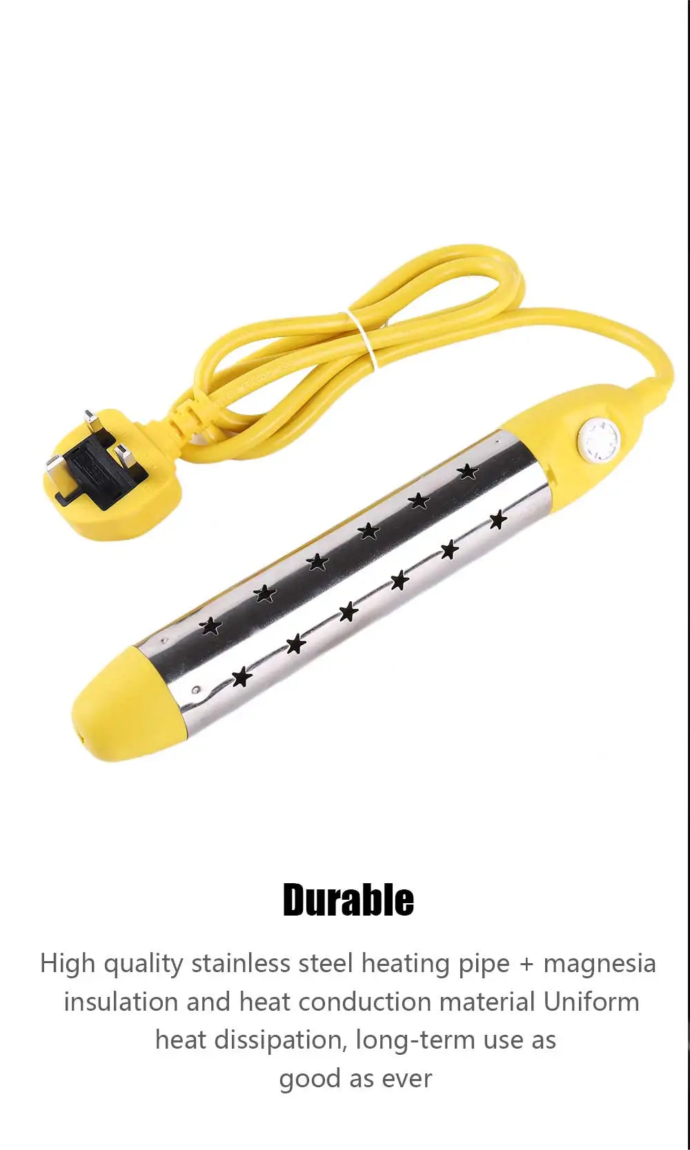 2000W / 2500W Electric Water Boiler Heating Rod | Auto Power Off | Pool & Tank | 220V