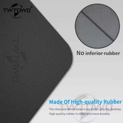 TWTOWO Custom HD Mousepad & Playmat – XXL Non-Slip Natural Rubber, 600x300 to 1000x500mm, DIY Design