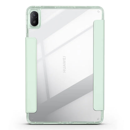 Huawei MatePad 11.5 2025 Smart Fold Case – Magnetic PU Leather + Acrylic Hard Back