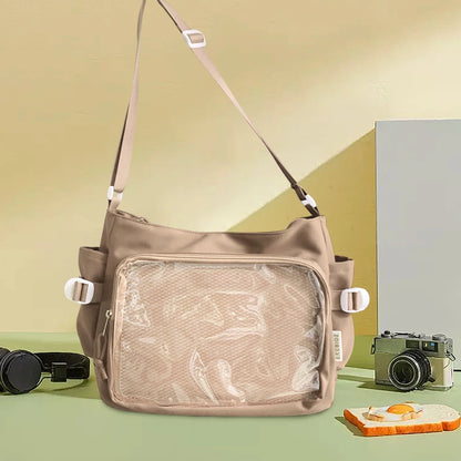 Japanese Ita Bag with Clear Window – Anime Shoulder Bag