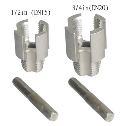 Steel Water Pipe Threader Kit – Internal & External Threading Tool for PPR Pipes