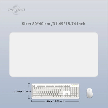 TWTOWO Custom Playmat & Mouse Pad – Non-Slip Natural Rubber, 600x300 to 1000x500mm, DIY Design