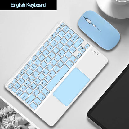 Touchpad Bluetooth Wireless Keyboard – For iPad, iPhone, Android, Windows PC & Laptop