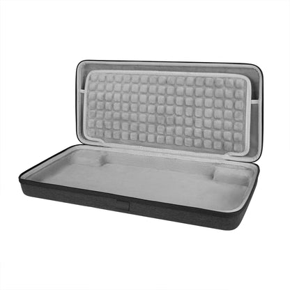 Geekria Full Size Keyboard Case, Hard Shell Travel Carrying Bag for 118 Key 104 Key Keyboards, Compatible with Corsair K100, K95