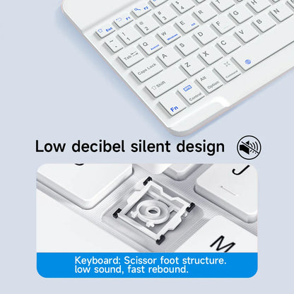 Wireless Bluetooth keyboard and mouse set for iPad, tablet, Android, and Windows devices by R.E.D. Shopping.