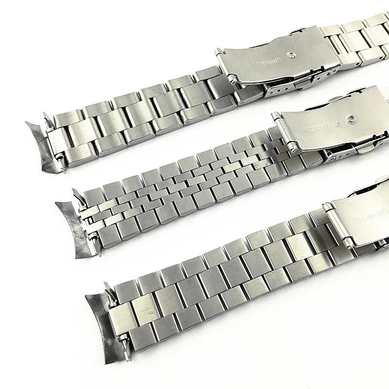 Solid Stainless Steel Jubilee Bracelet for Seiko SKX007 / SKX009 / SRPD – 20/22mm Curved End