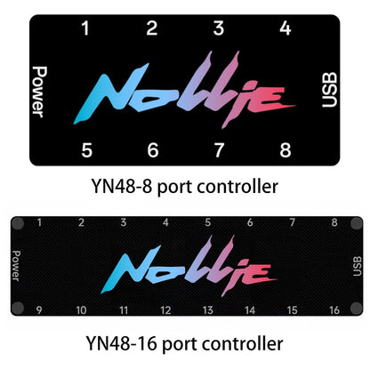 5V 3-Pin ARGB Controller & Splitter – 8-Way / 16-Way, SignalRGB / OpenRGB Support, SATA Power