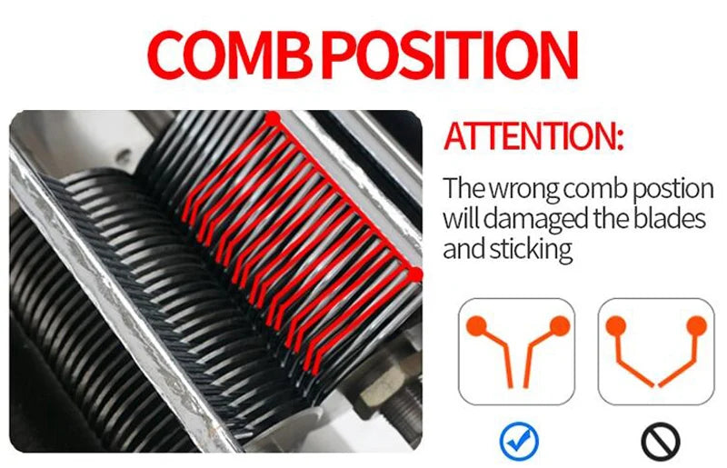 850W Commercial Meat Cube Cutter & Slicer Machine – Adjustable Cut Size, Fresh Meat Dicer