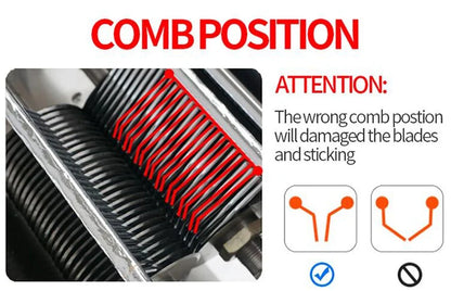 850W Commercial Meat Cube Cutter & Slicer Machine – Adjustable Cut Size, Fresh Meat Dicer