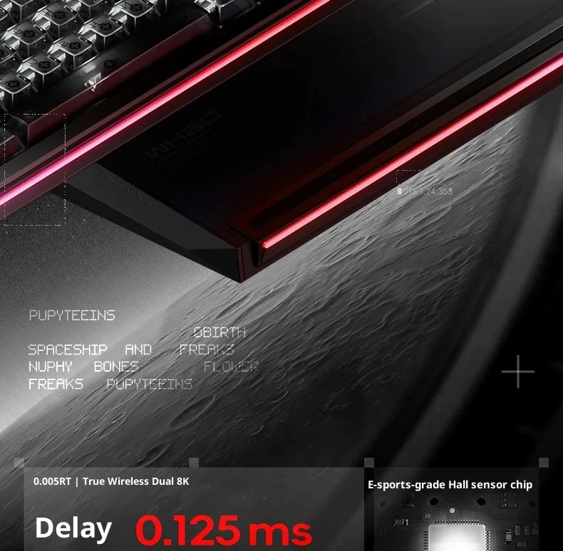 NuPhy WH80 HE Gaming Keyboard | Hall Effect | Rapid Trigger | DKS SOCD | 2.4G BT Wireless