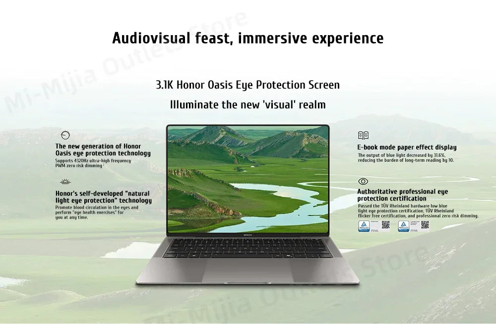 Honor MagicBook Art 14 Snapdragon Edition – X Elite, 32GB+1TB, 3.1K, 1kg Ultra-Thin