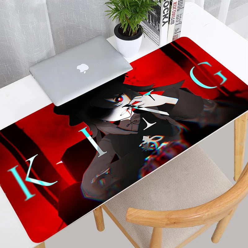 Genshin Impact Anime Gaming Mouse Pad – Large Desk Mat, Multiple Sizes