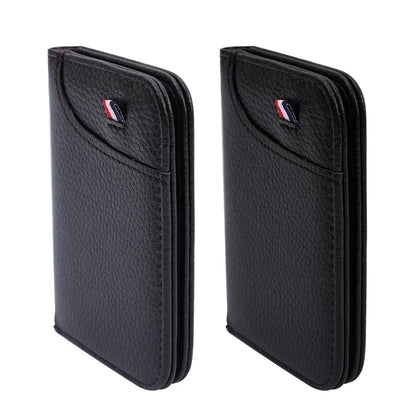 LISM Ultra-Slim PU Leather Credit Card Holder Wallet