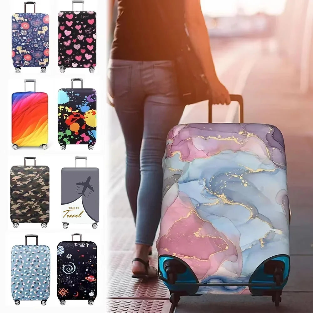 Stretch Fabric Suitcase Cover Protector 18-32 Inch