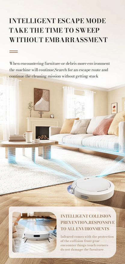 3-in-1 Intelligent Robot Vacuum Cleaner – Sweep, Mop & APP Control