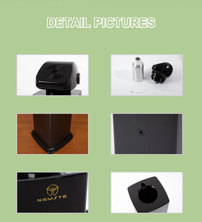 NAMSTE Smart Aroma Diffuser 500ml – 5000m³ Coverage, Bluetooth, Remote Control | Silver/Black